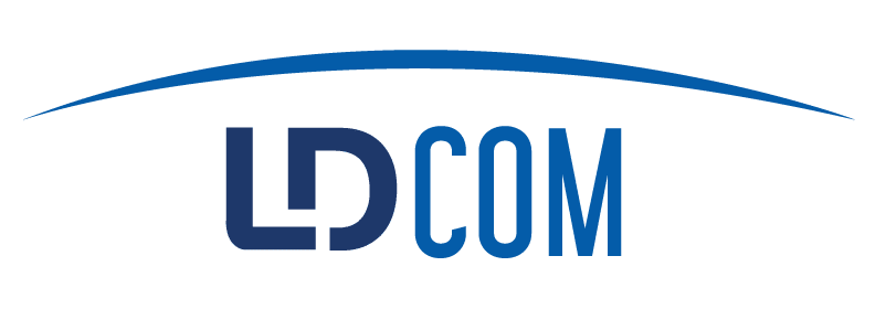LDCom Logo blue