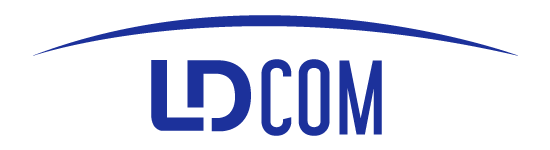 ldcom logo blue